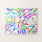 アルファベット ジグソーパズル (横)