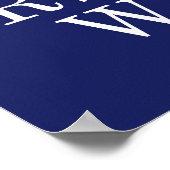 アルファベット ピンク 赤ちゃん 女の子 壁アート ポスター (角)