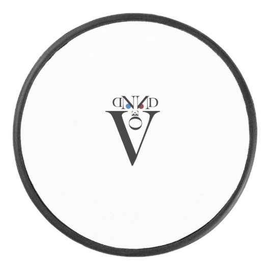 アルファベット フェイス ホッケー パック (正面)