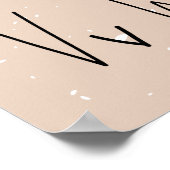 アルファベット ポスター (角)