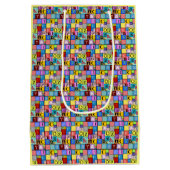 アルファベット ミディアムペーパーバッグ (裏面)