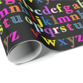 アルファベット ラッピングペーパー (ロールコーナー)