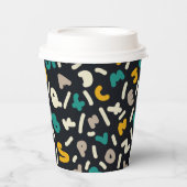 アルファベット ランダム レター アート 紙コップ (正面)