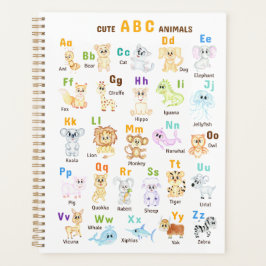 アルファベット 動物 ABC かわいい動物 プランナー手帳