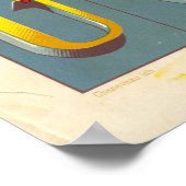 アルファベット（大文字） ポスター (角)