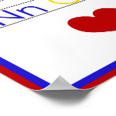 アルファベット、数字、および図形ポスター ポスター (角)