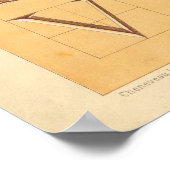 アルファベット（文字） ポスター (角)