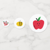 アルファベット ABC テーブル コンフェッティ (裏面)