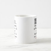 アルファベット- Goudyのケンタウルス コーヒーマグカップ (中央)