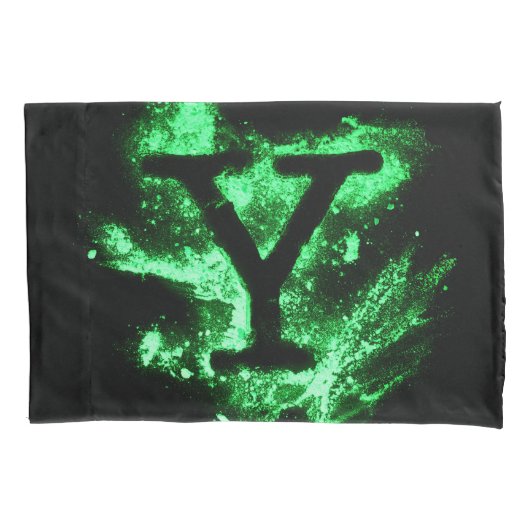 アルファベット(Y) 枕カバー (正面)