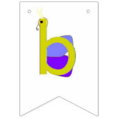 アルファベット(Yolŋu Matha - Djambarrpuyŋu) A-Ṉ (部1/2) バンティングフラッグ (第3の旗)