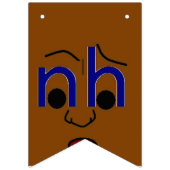 アルファベット(Yolŋu Matha-Djambarrpuyŋu) Nh- 「(部2/2) バンティングフラッグ (第1の旗)