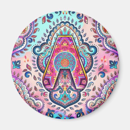 アルファベットA マグネット (正面)