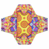 アルファベットB曼荼羅 サッカーボール (フラット)