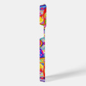 アルファベットB曼荼羅 iPhoneケース (右側面)