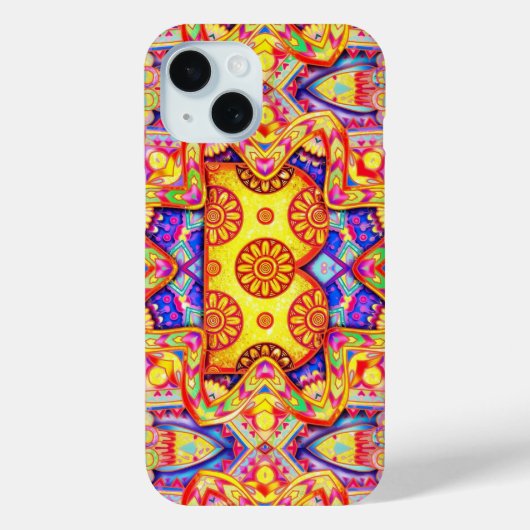アルファベットB  Case-Mate iPhoneケース (裏面)