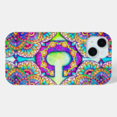 アルファベットC曼荼羅 Case-Mate iPhoneケース (裏面 (横))