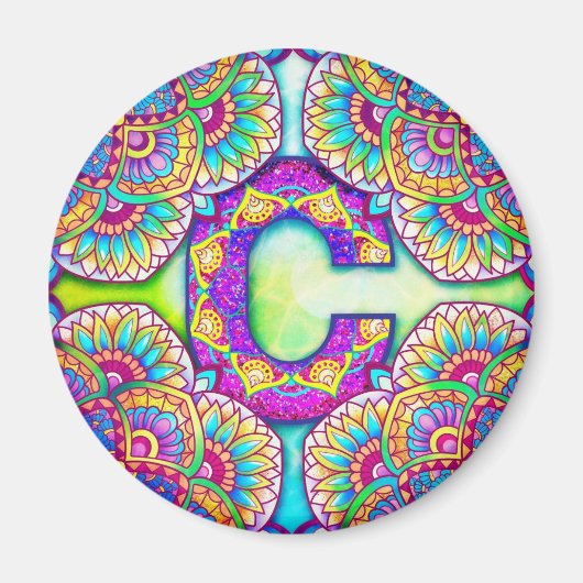 アルファベットC マグネット (正面)