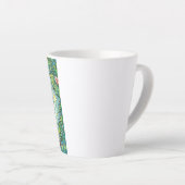 アルファベットE カフェラテマグ (右アングル)