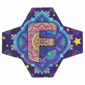 アルファベットF曼荼羅 サッカーボール (フラット)