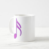 アルファベットF コーヒーマグカップ (正面左)