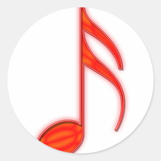 アルファベットF ラウンドシール (正面)