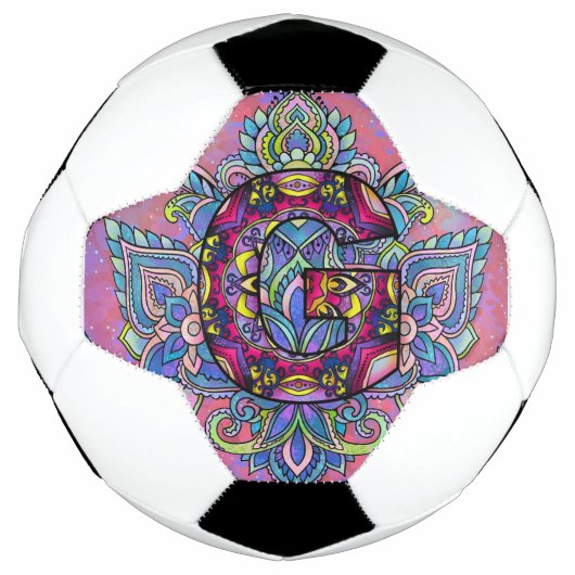 アルファベットGマンダラ サッカーボール (正面)