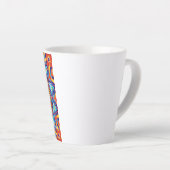 アルファベットH カフェラテマグ (右アングル)