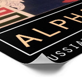 アルファベットIII ポスター (角)