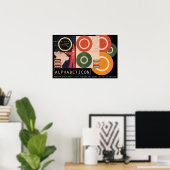 アルファベットIII ポスター (ホームオフィス)