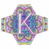 アルファベットK曼荼羅 サッカーボール (フラット)