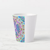 アルファベットK カフェラテマグ (正面)