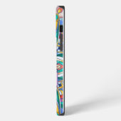 アルファベットL曼荼羅 iPhoneケース (左側面)