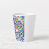 アルファベットL カフェラテマグ (正面)