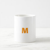 アルファベットMカップ コーヒーマグカップ (中央)