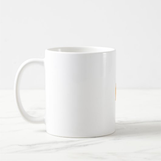 アルファベットMカップ コーヒーマグカップ (左)