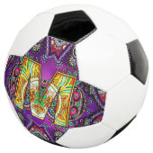 アルファベットM曼荼羅 サッカーボール (3/4)