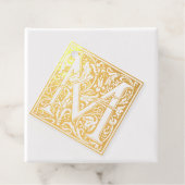 アルファベットM アールヌーボー フェイバータグ (箱)