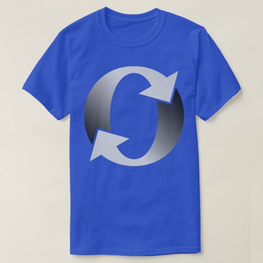 アルファベットO 5 Tシャツ (デザイン正面)