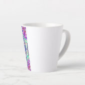 アルファベットP カフェラテマグ (右アングル)