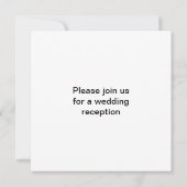 アルファベットRのモノグラム フルールドリス 招待状 (裏面)