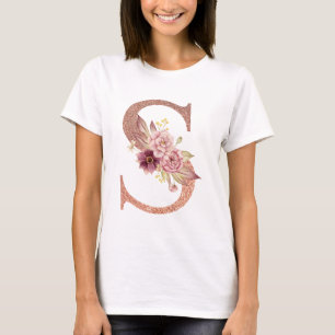 アルファベットS Tシャツ