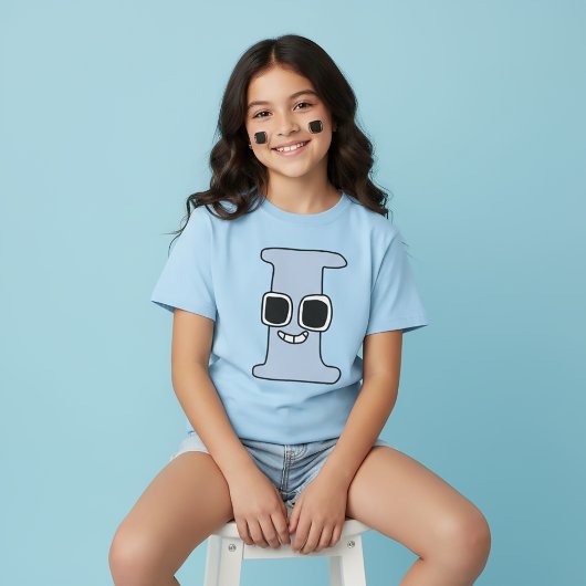 アルファベットTシャツレターI Tシャツ