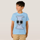 アルファベットTシャツレターI Tシャツ (正面フル)