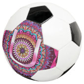 アルファベットU曼荼羅 サッカーボール (3/4)