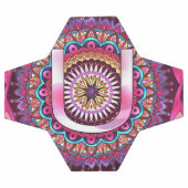 アルファベットU曼荼羅 サッカーボール (フラット)