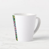 アルファベットV カフェラテマグ (右アングル)