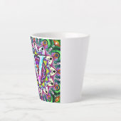 アルファベットV カフェラテマグ (正面)