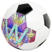 アルファベットW曼荼羅 サッカーボール (3/4)