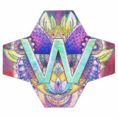 アルファベットW曼荼羅 サッカーボール (フラット)